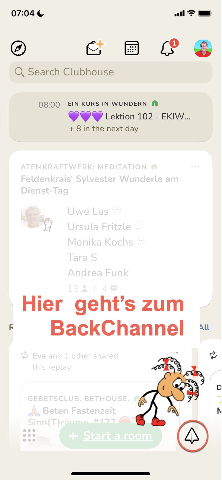 BackChannel-01 Clubhouse Tipp – Der Backchannel 1