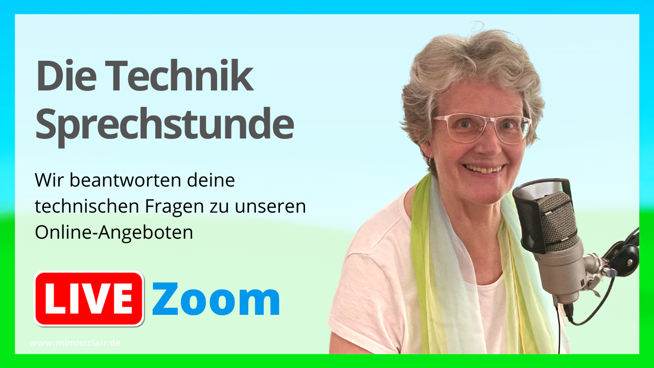 Technik-Sprechstunde Joan Technik-Sprechstunde