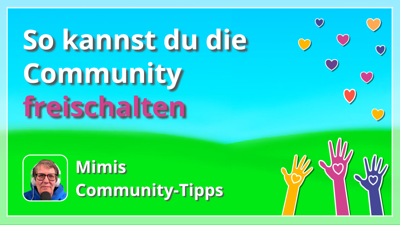 Community-Anmeldung